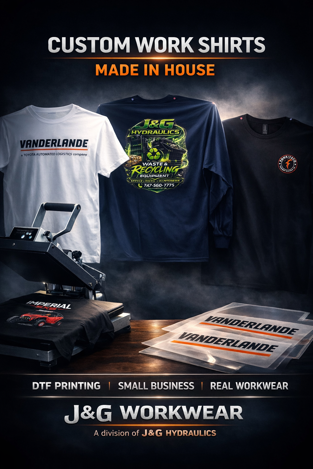 Custom Work Uniforms – J&G Workwear