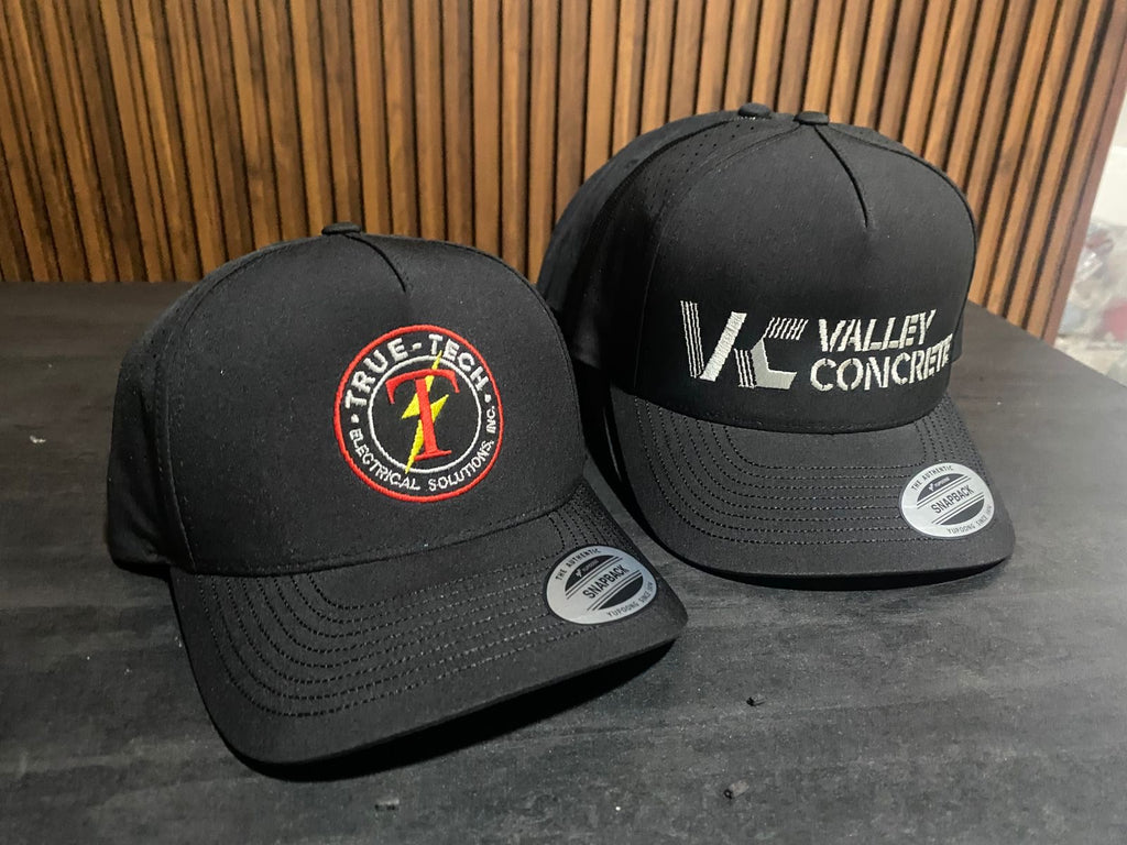 Custom embroidered cap dozen
