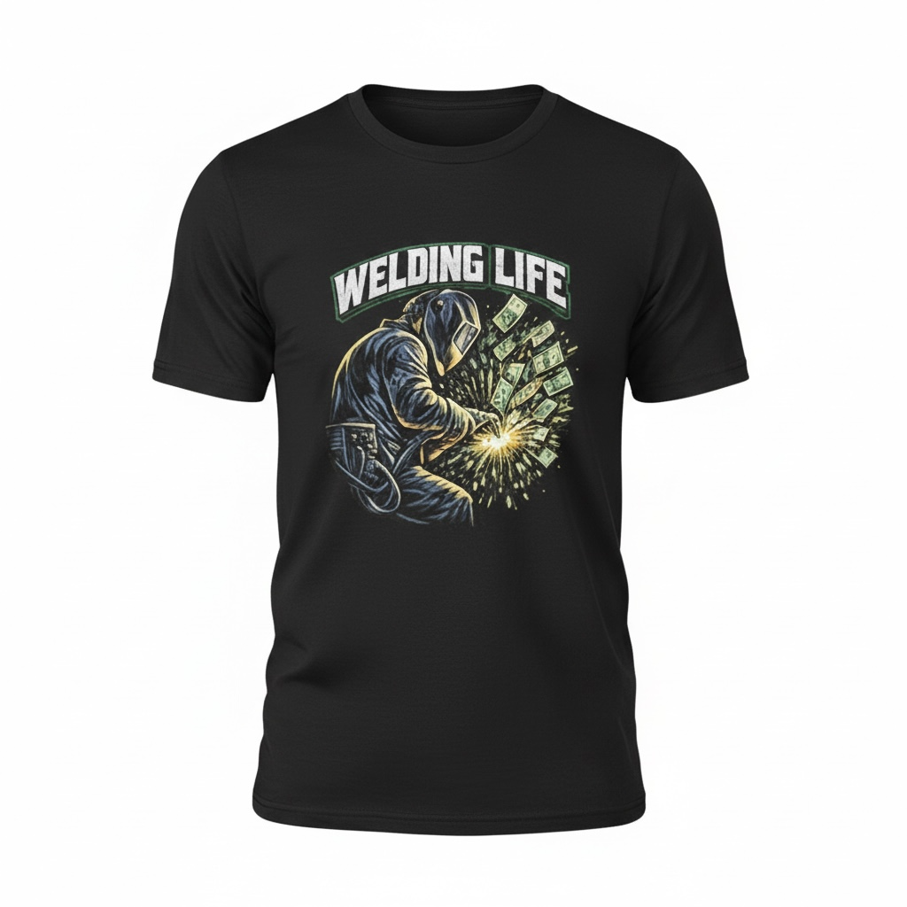 Welding Life – Welder Graphic T-Shirt