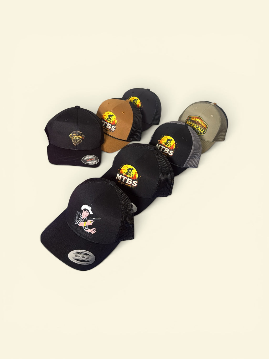 DTF Trucker Custom Logo Cap