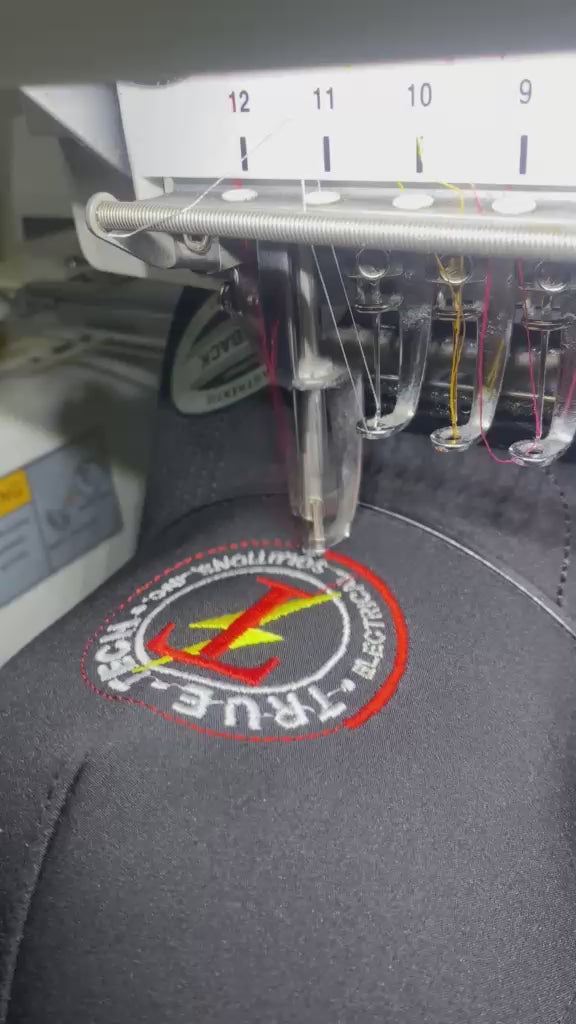 Custom embroidered cap dozen